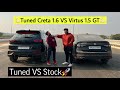 Hyundai Creta 1.6 VS Volkswagen Virtus GT Drag Race👿| German Thing🤓🔥    #virtus #tuned #dragrace