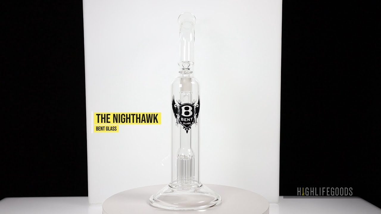Nighthawk Bubbler by Bent Glass