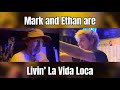 Mark and Ethan Livin’ La Vida Loca side by side comparison