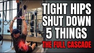 Why Tight Hips Shut Down Your Glute Med, QL, T-Spine & Breathing (The Full Cascade)