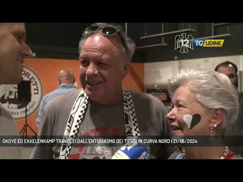 OKOYE ED EKKELENKAMP TRAVOLTI DALL'ENTUSIASMO DEI TIFOSI IN CURVA NORD | 21/08/2024