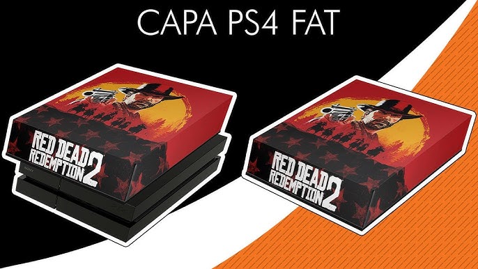 Capa PS5 Controle Case - Red Dead Redemption 2 - Pop Arte Skins