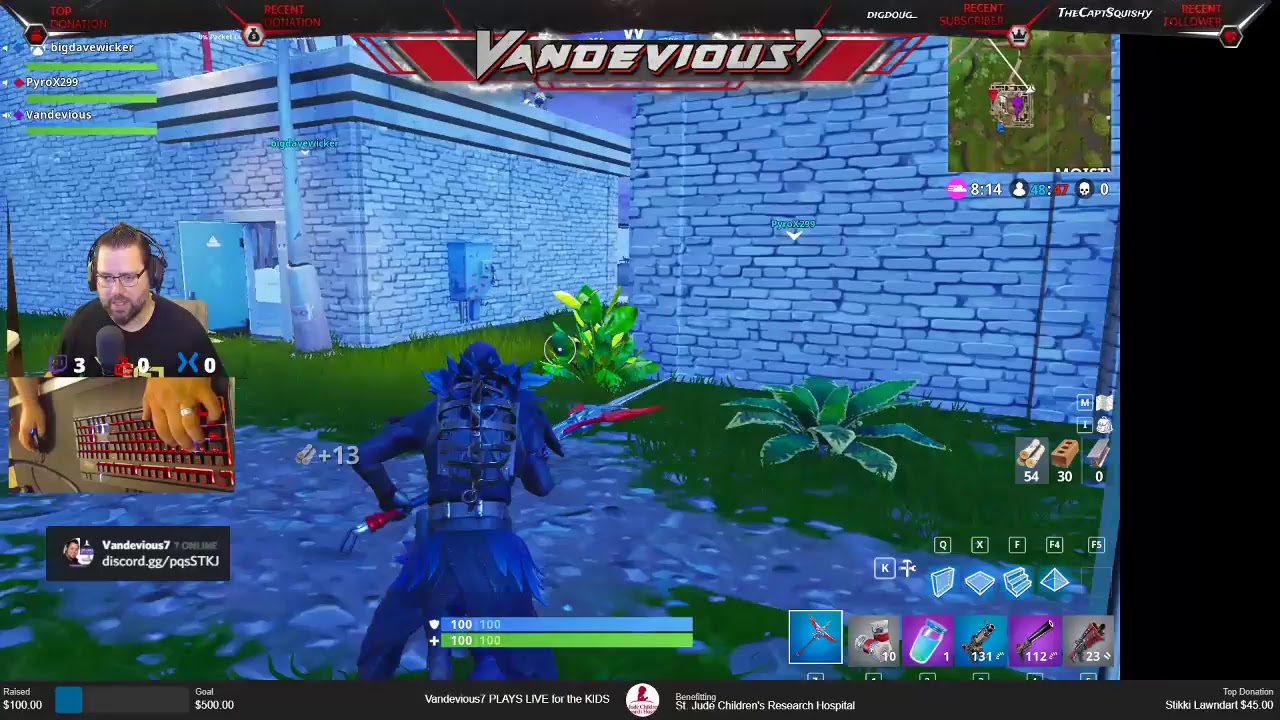 Vandevious 7 Live Stream