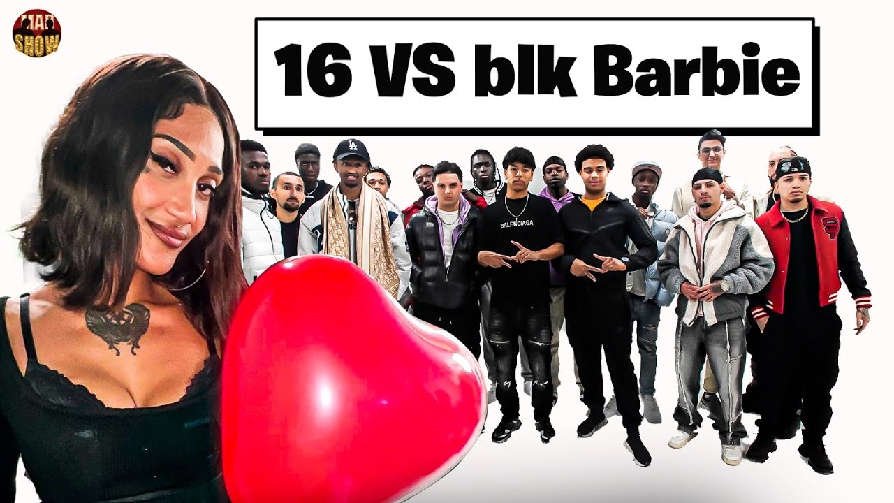 #2||16 CHICOS VS 1 ARTISTA:BLK BARBIE||CITAS…