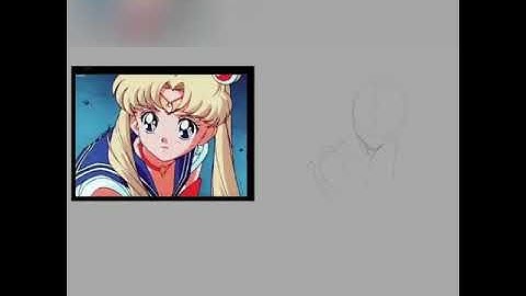 Speedpaint SailorMoon Redraw Challenge.(Procreate)