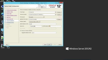 Oracle12c Enterprise Edition Installation on Windows Server 2012(64 Bit)