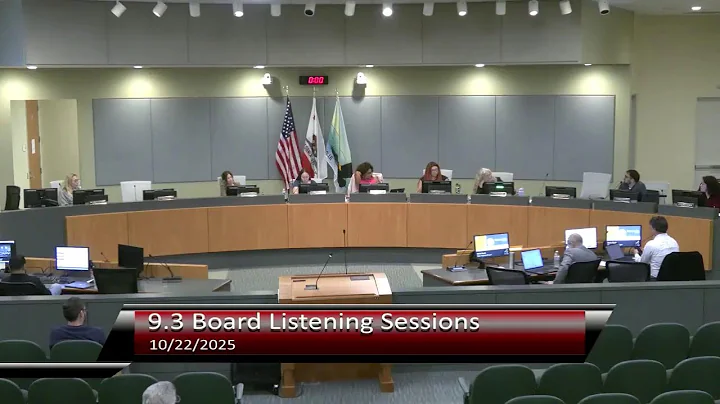 PVUSD Regular Board Meeting 10/22/2025