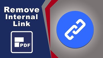 How to Remove Internal link in PDF using pdfelement