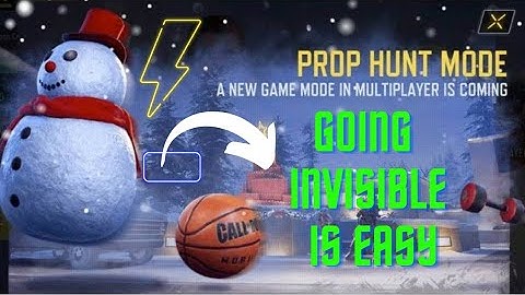 How to troll enemies in prop hunt cod mobile.exe?? Only 0.0000001% people know this