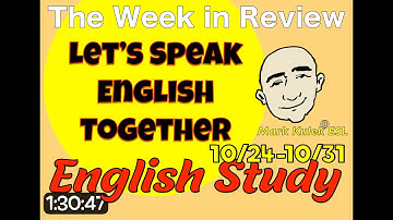 English Study & Review - shopping + more | Learn English - Mark Kulek ESL