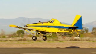 Amazing Air Tractor At-802A In Action