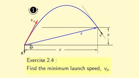 Detailed Solutions to GA "Projectile Motion" Exercises in Hestenes