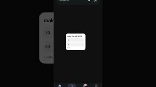 make the poll 50/50
