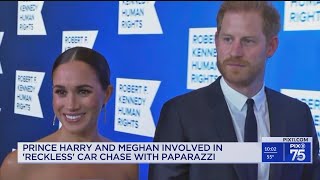 Prince Harry, Meghan involved in 'reckless' car chase