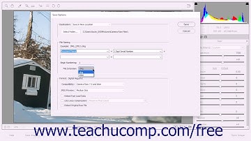 Photoshop Elements 15 Tutorial Saving a Camera Raw File as a DNG File Adobe Training