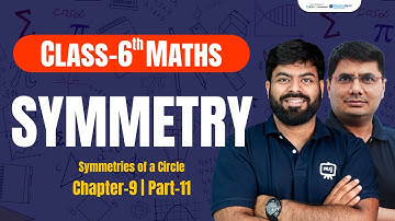 Class 6 Maths Chapter 9 Symmetry | Class 6 Maths Chapter 9 | Class 6 Maths English Medium | Ekaksha