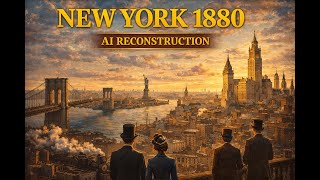 New York 1880: The Gilded Age and History (AI Reconstruction) | Binary BC