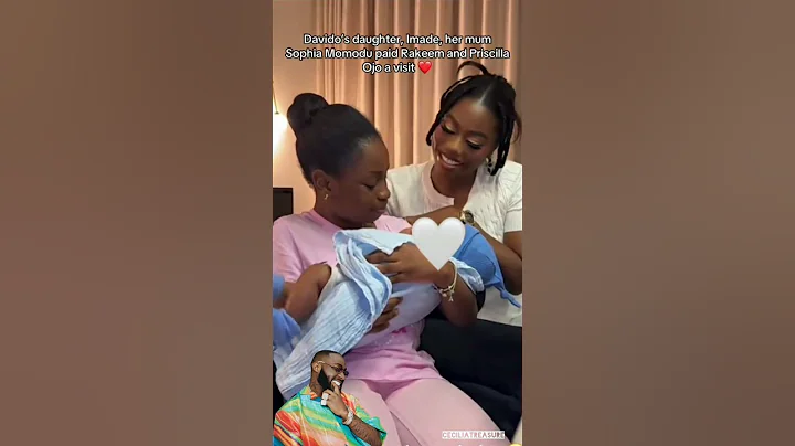 Davido's daughter Imade and her mom Sophia Momodu paid Priscilla Ojo and baby Rakeem a visit