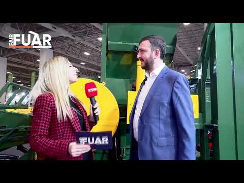 Fuar Dergisi TV-AgroShow Eurasia Fuarı-Çetinkayalar Tarım Makineleri Genel Müdürü Nuri Çetinkaya