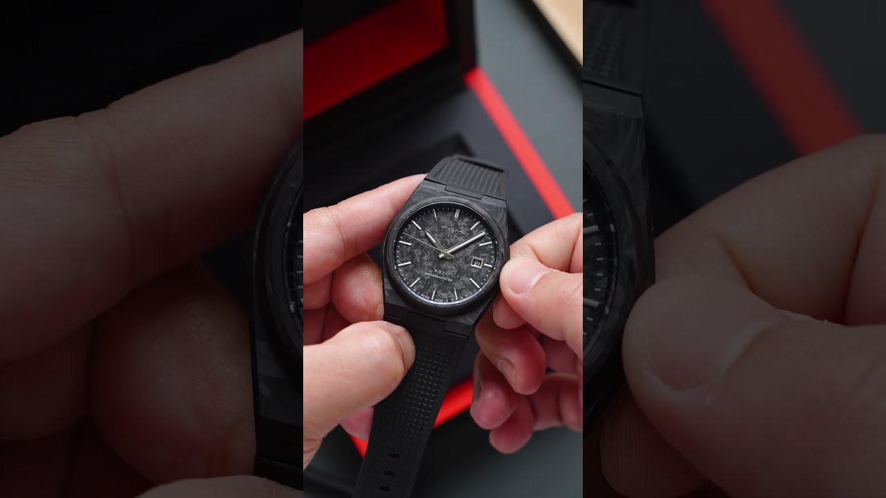 Unboxing The NEW Tissot PRX Forged Carbon 