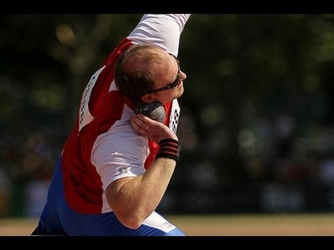 Athletics - men's shot put F58 final - 2013 IPC Athletics World
Championships, Lyon