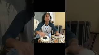 Ustad Zakir Hussain | Tabla composition #shorts