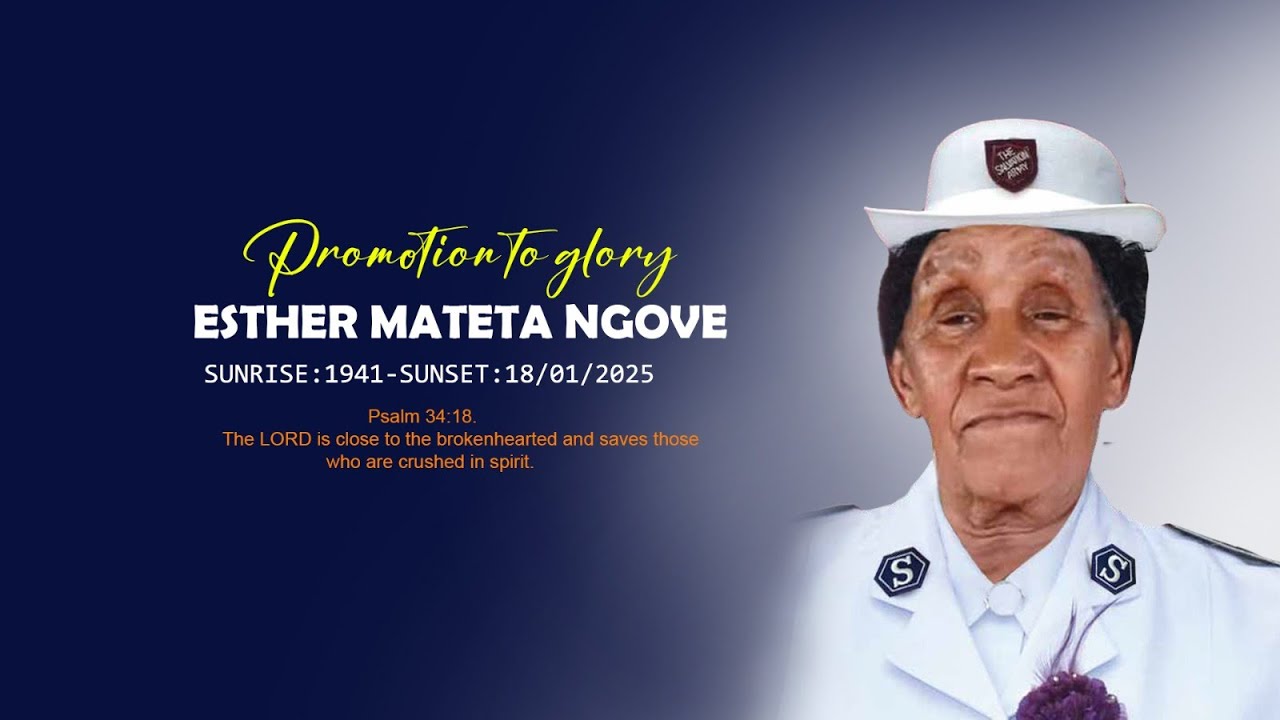 lIVE; CELEBRATING THE LIFE OF ESTHER MATETA NGOVE