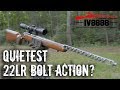 Quietest 22LR Bolt Action? CZ455 Ticho from KGMade