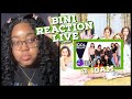 Bini live reaction dance practice live peformance idol relay etc