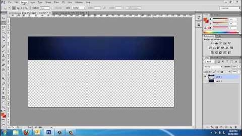 how to make a header from background image