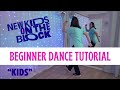 NKOTB &quot;Kids&quot; Dance 🩷🧡 BEGINNER DANCE TUTORIAL 🩷🧡 Music Video Choreography 🩷🧡 New Kids On The Block