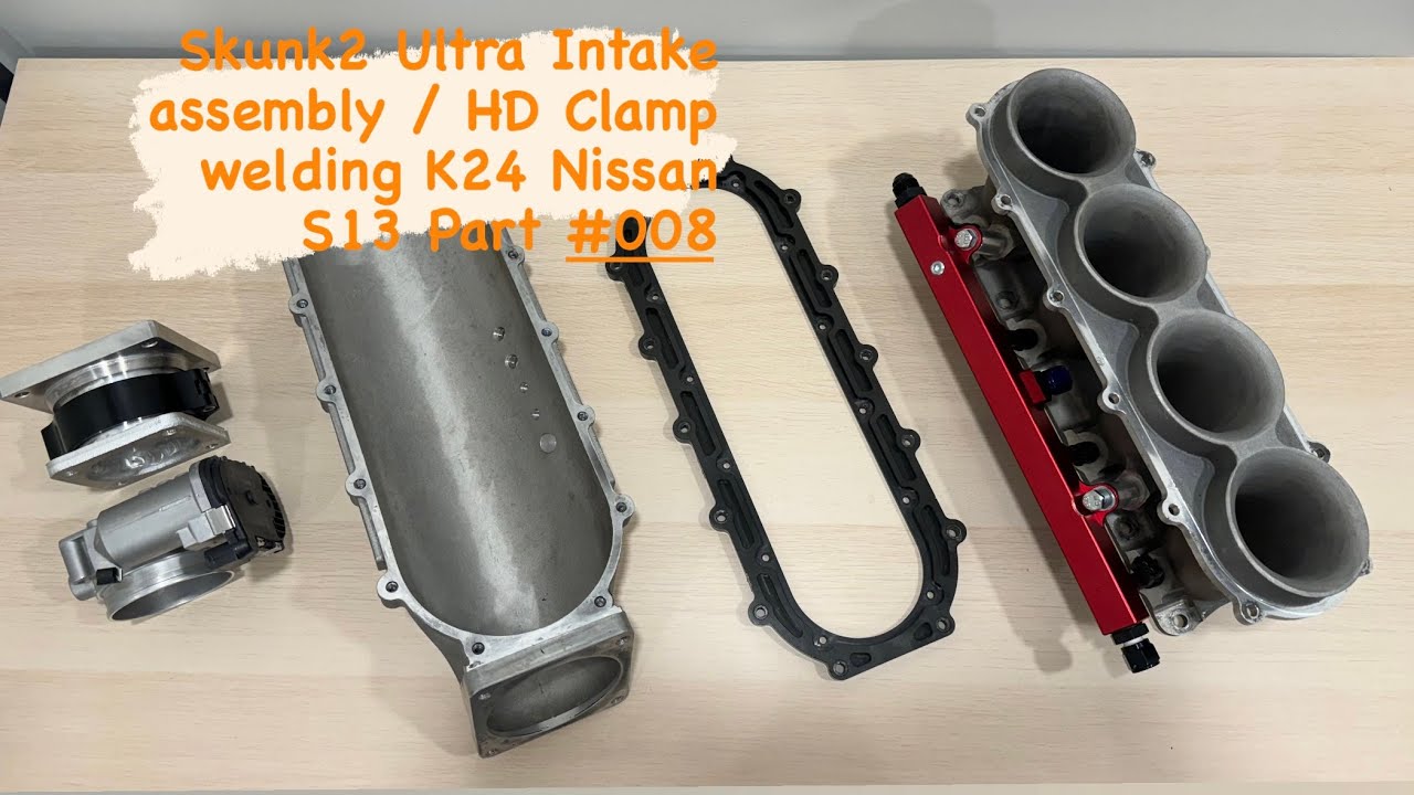 Skunk2 Ultra Intake manifold assembly and HD Clamp welding K24 Nissan