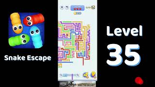 Snake Escape Level 35 Walkthrough 🐍 | Calm Puzzle Escape Game | SolutionGuruji