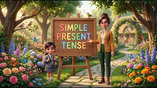 Complete Simple Present Tense Lesson | Negative Sentences Explained with 3D Animation 🎓✨