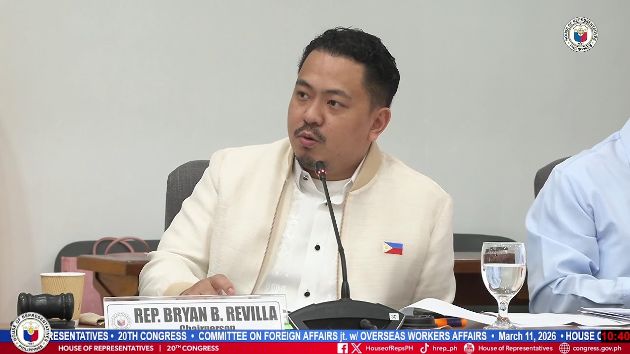 COMMITTEE ON FOREIGN AFFAIRS jt. w/ OVERSEAS WORKERS AFFAIRS