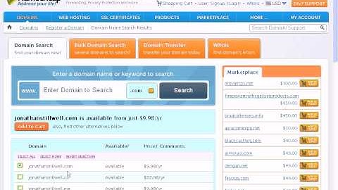 Buy Domain Name from Namecheap Video Tutorial