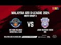 Live malaysia u20 dleague 2pmucsikee ming holdings basketballclub vs johor southern tigers red