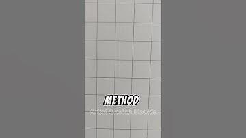 HOW TO DRAW A GRID METHOD
