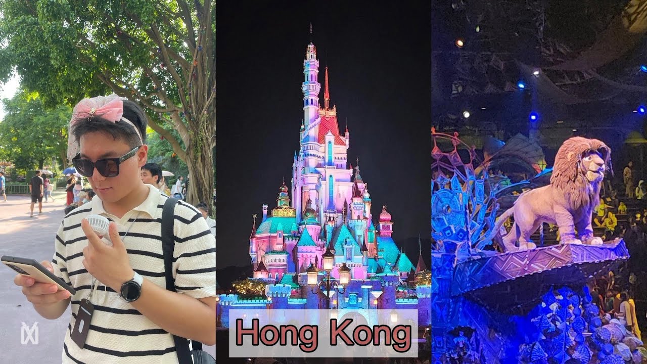 홍콩 여행 브이로그 ㅣ 홍콩디즈니랜드, 나노배틀, 아이언맨체험, 미스틱매너, 라이온킹뮤지컬, 모멘터 ㅣ 2023.08.16 ㅣ Day 5