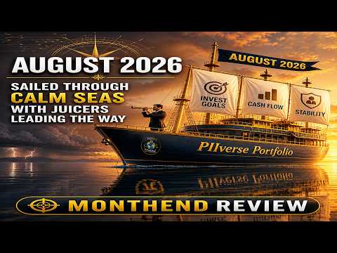 “August Was Calm Seas… But My Juicers Shocked the Portfolio! - August Monthend Rreview