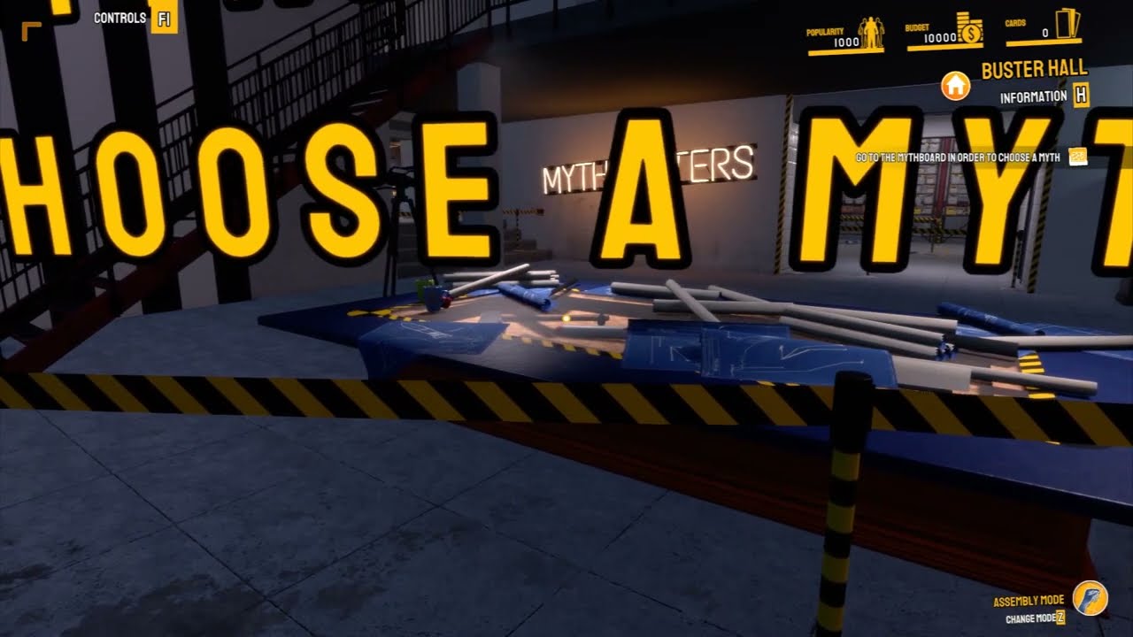 Learning How To Be A MythBuster | MythBusters The Game | Part 1