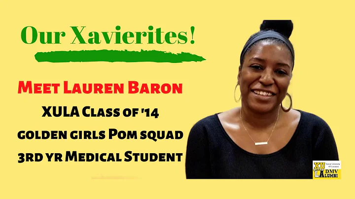Our Xavierites - Meet Lauren Baron