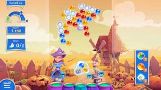 Bubble Witch Saga 2 level 24 - バブルウィッチ　サガ２　レベル 24 screenshot 5
