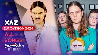 Eurovision 2020: Recap of All Songs