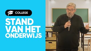 Stand van het onderwijs - College Maarten van Rossem