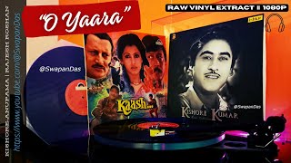 O Yaara || KAASH (1987) || Kishore Kumar & Anupama Deshpande || Rajesh Roshan || Vinyl RIP