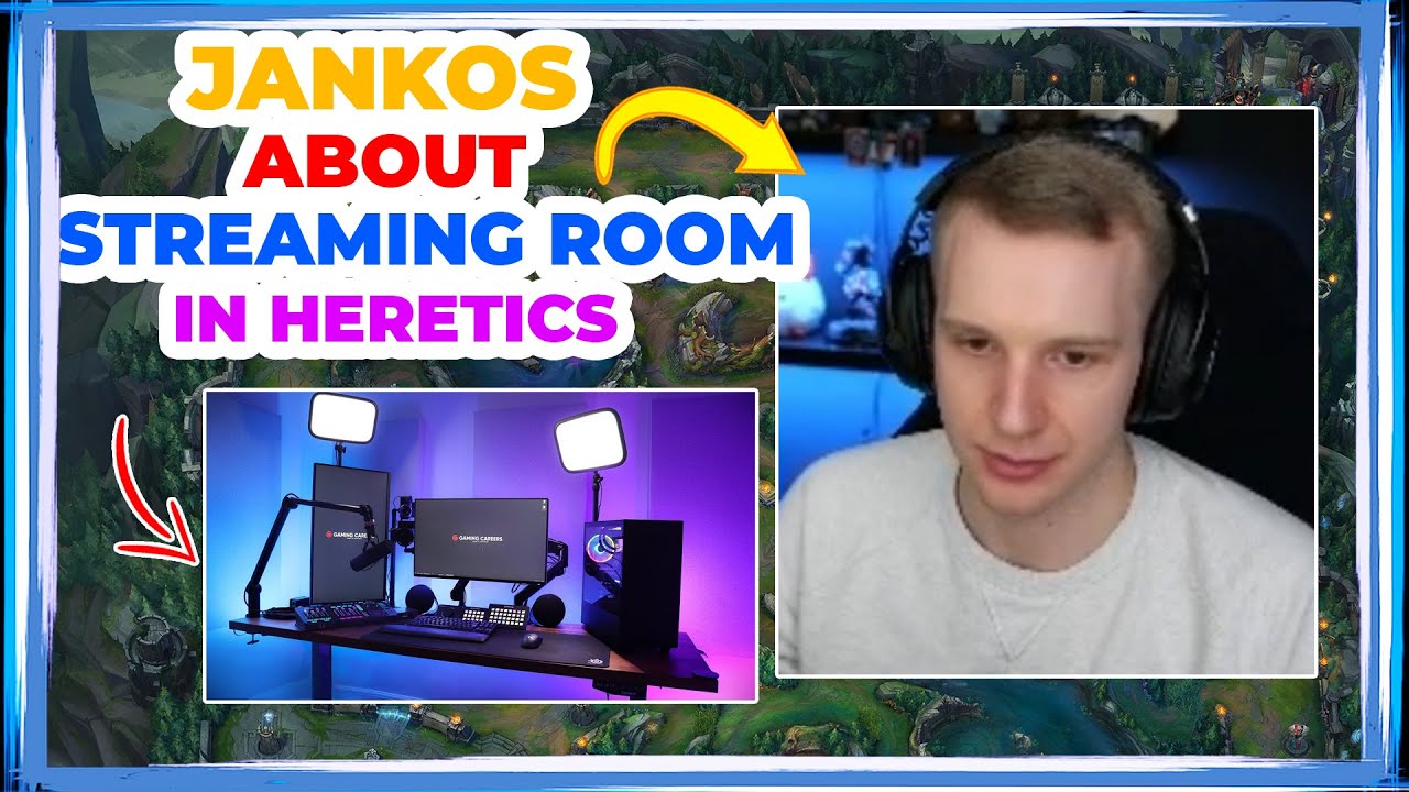 Jankos About Streaming Room in Heretics Gaming House 🤔
