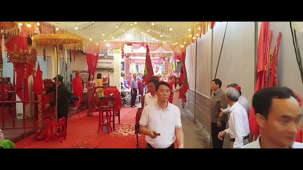 Lễ hội truyền thống quán tổng quê hương thôn Nhuệ xã Hoài Đức Hà Nội ngày 12-1-2026