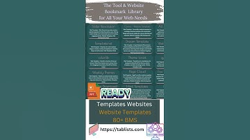 Bookmark Templates Websites - Best List of Website for Website Templates 80+ Bms