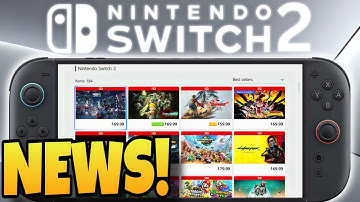 NEW Nintendo Switch 2 News Just Dropped!